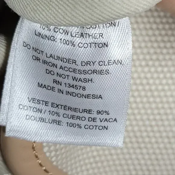 Vineyard Vines Blue and Tan Tote Bag - Picture 6 of 16